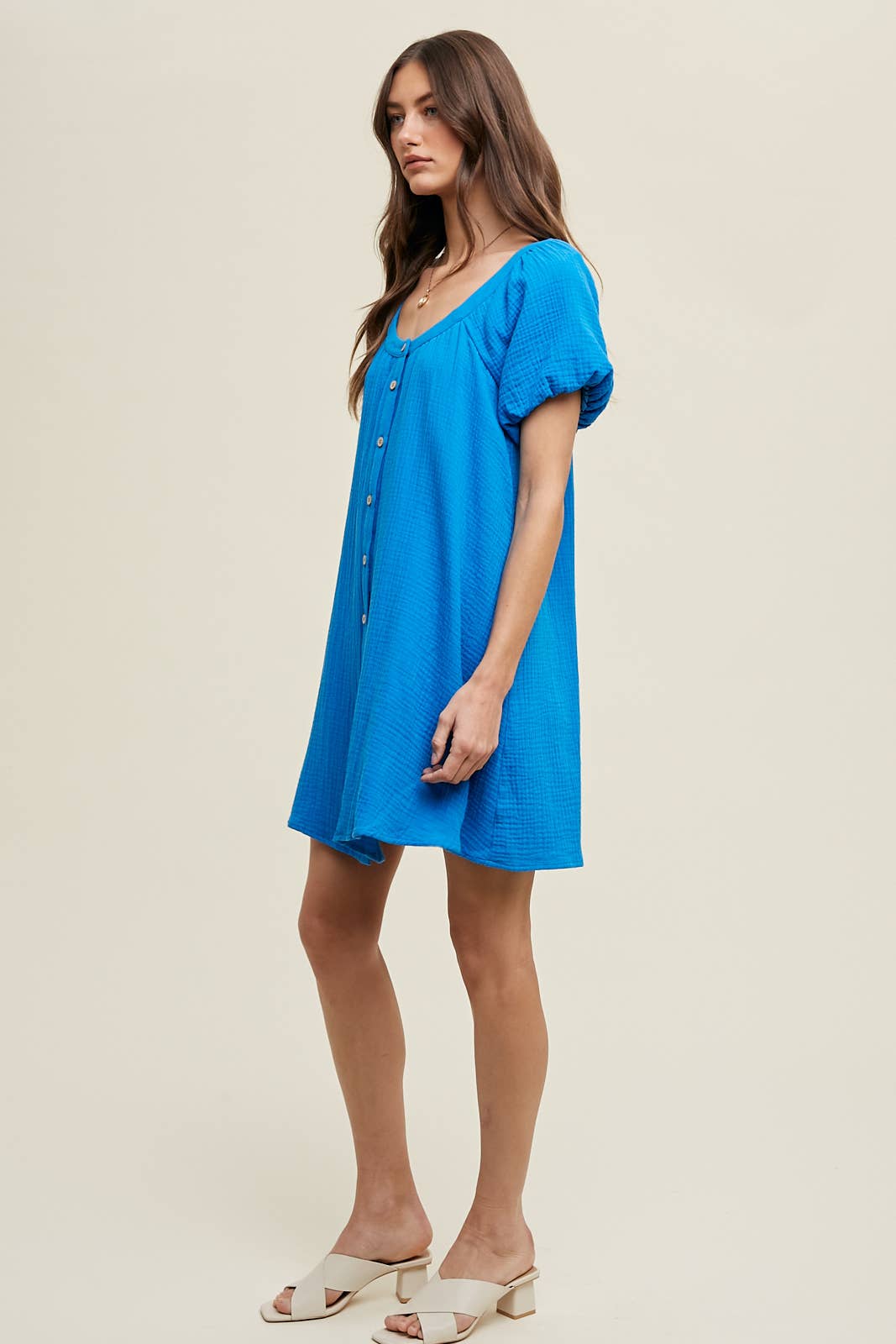 PUFF SLEEVE Dress
