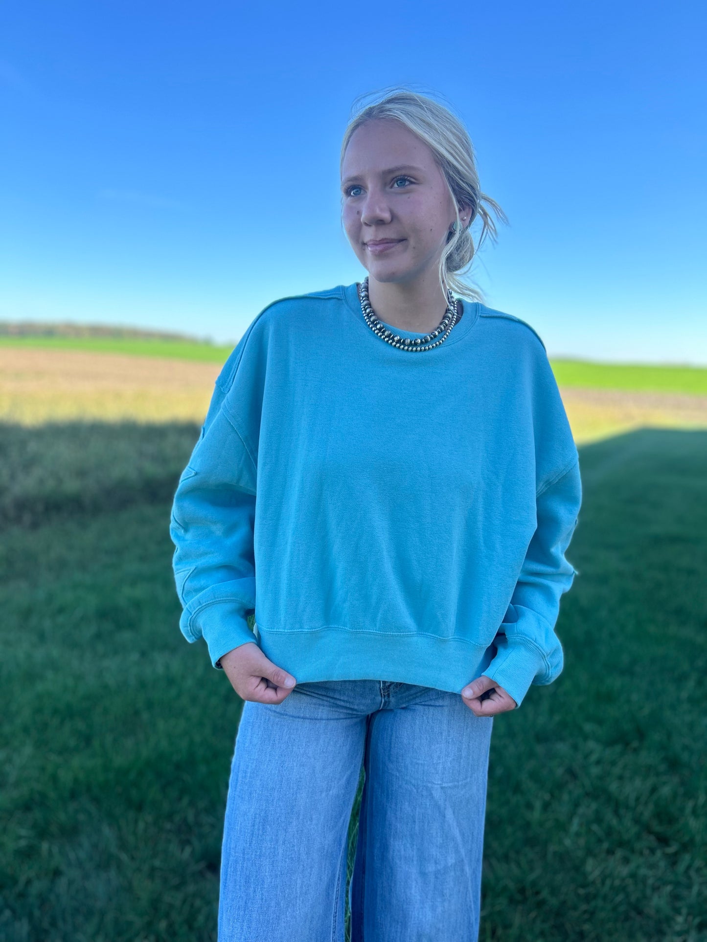 Blue Star Sweatshirt