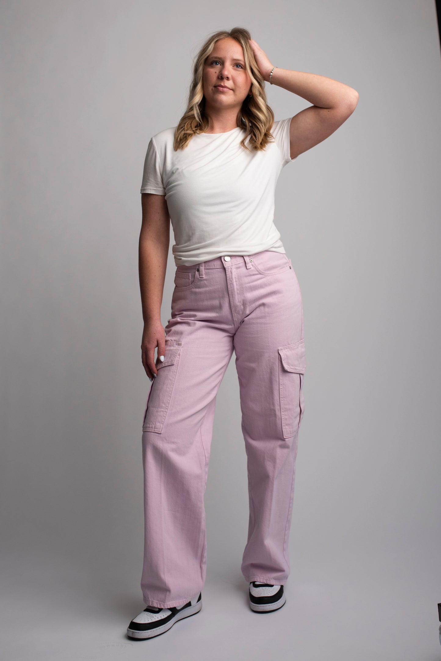 LAVENDER - Cargo Jean