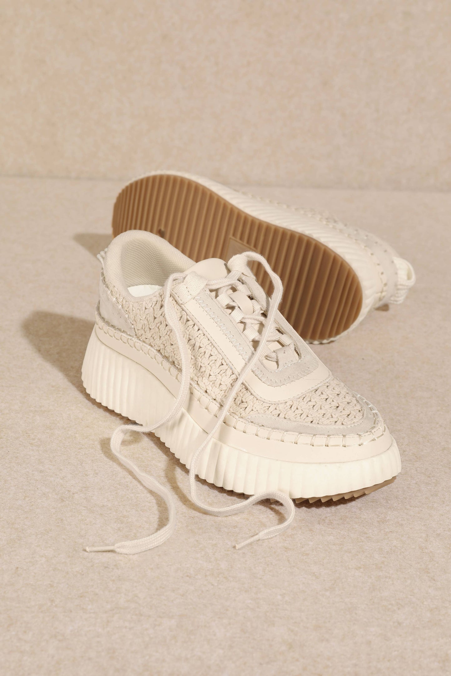 Woven Knit Women's Sneakers