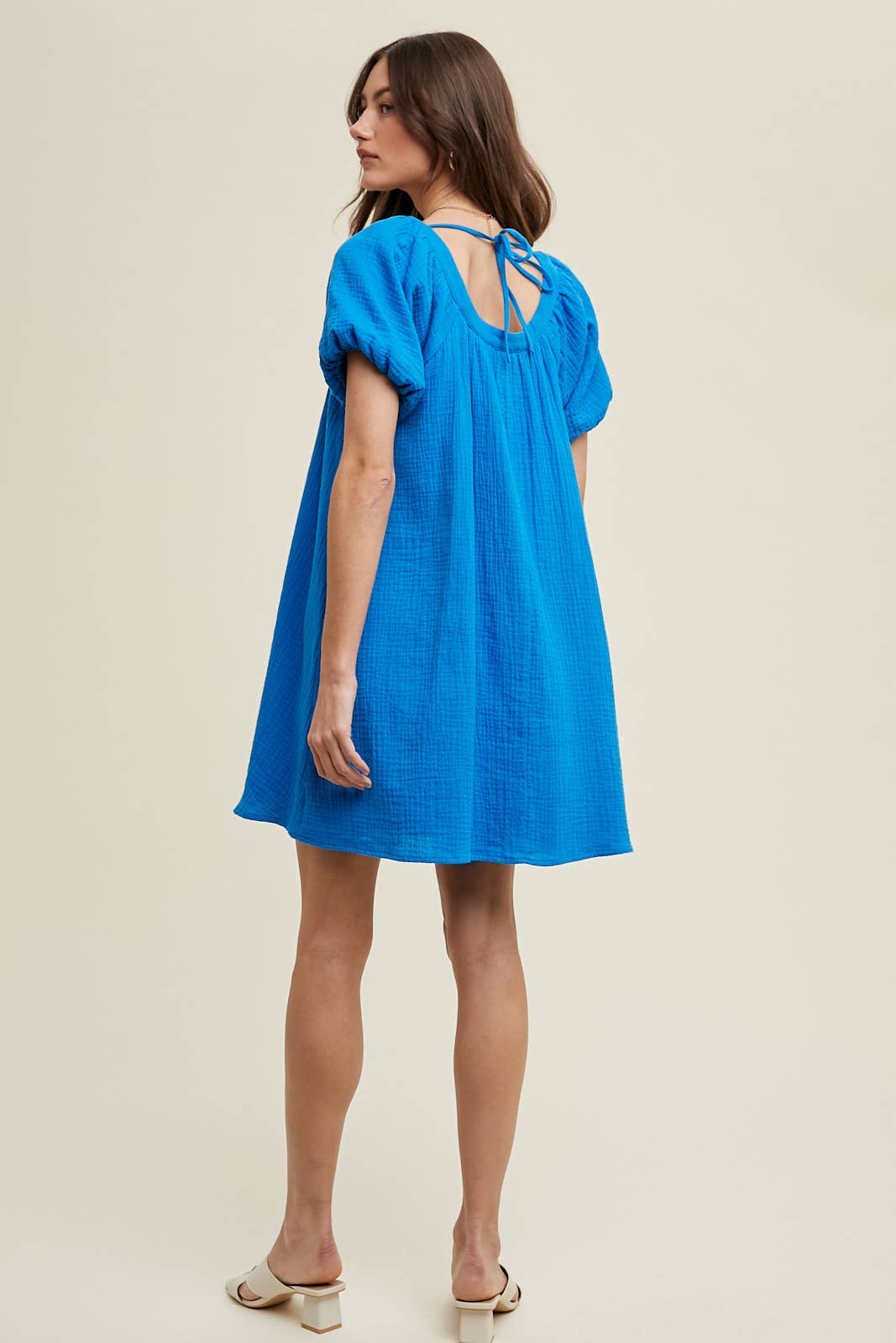 PUFF SLEEVE Dress