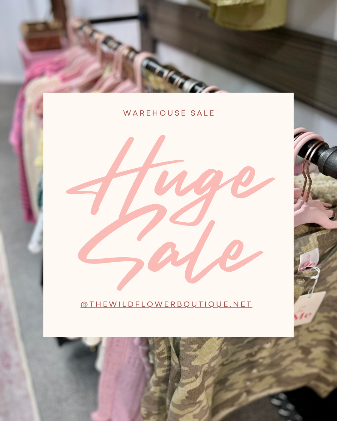Huge Warehouse Sale!