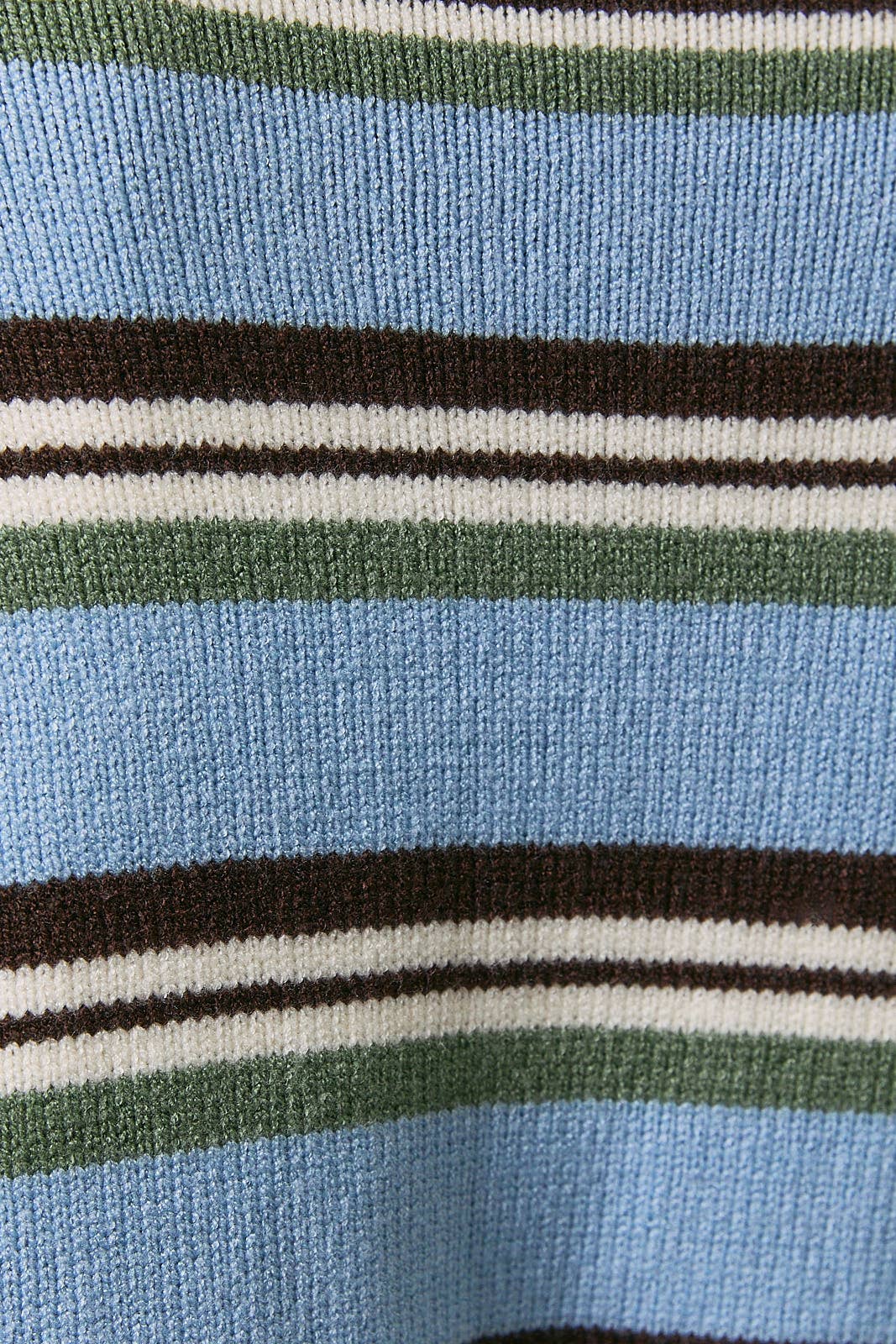 LE LIS - ROLL HEM BUTTONS DETAIL STRIPED CARDIGAN