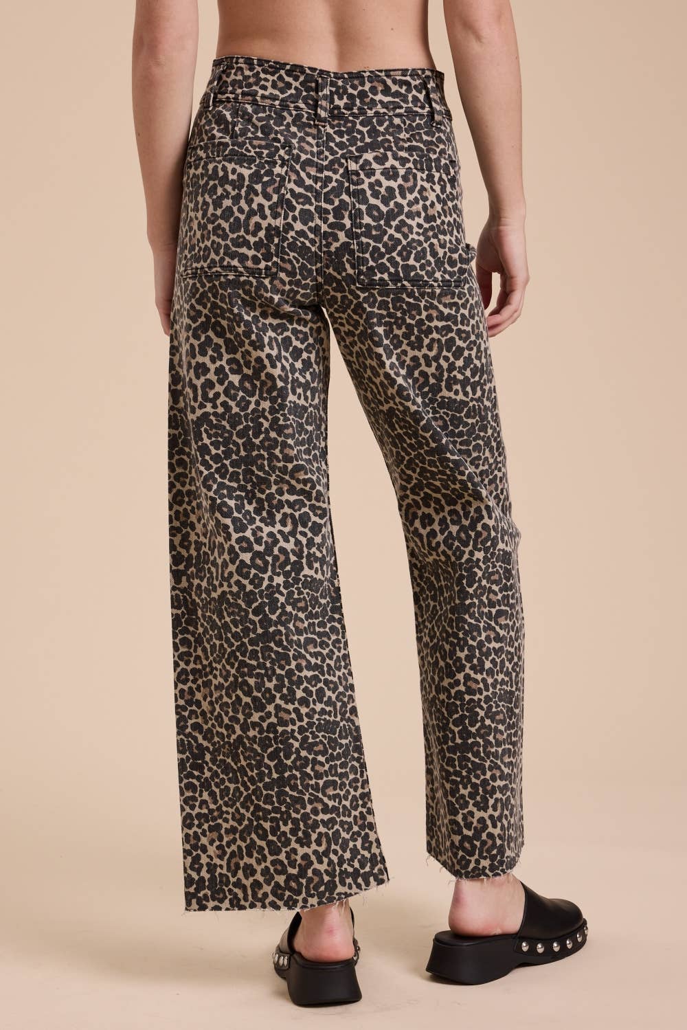 LEOPARD PRINT PANTS