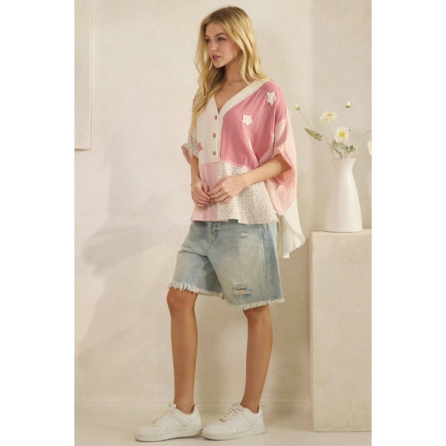 Sage + Fig - PATCHWORK STAR CRUSH (ST7631)
