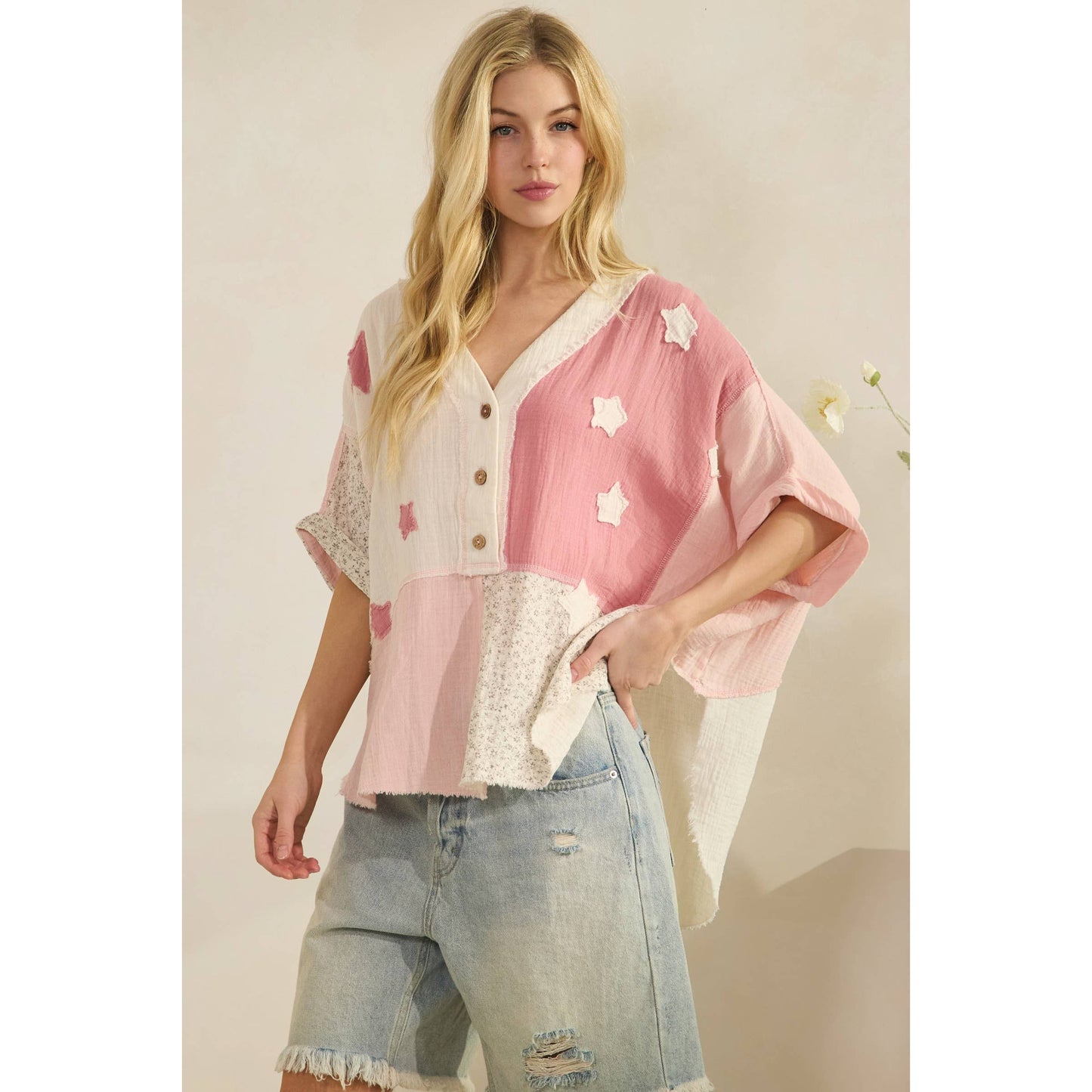 Sage + Fig - PATCHWORK STAR CRUSH (ST7631)