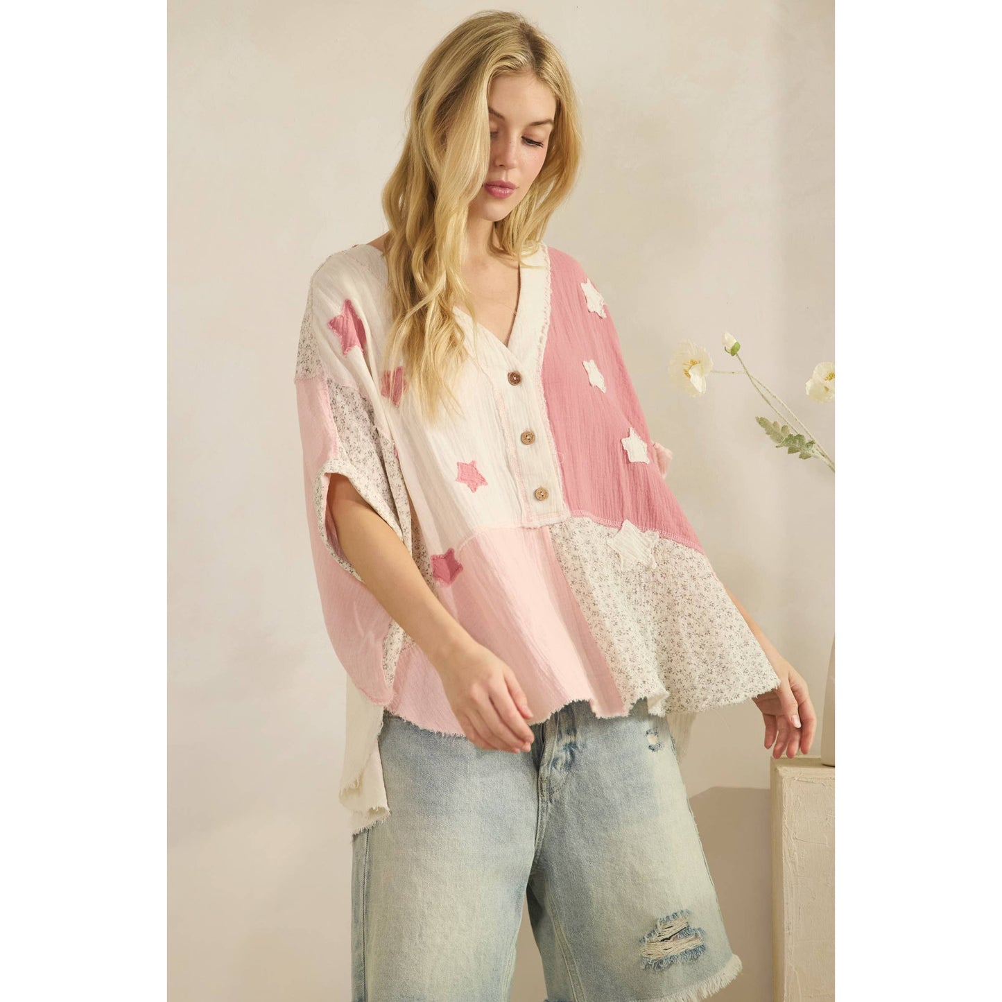 Sage + Fig - PATCHWORK STAR CRUSH (ST7631)