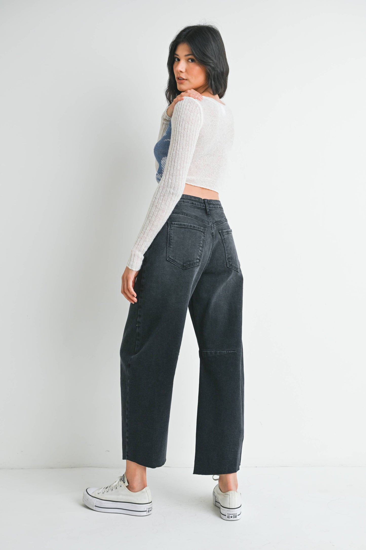 Barrel Jean w/ Seams