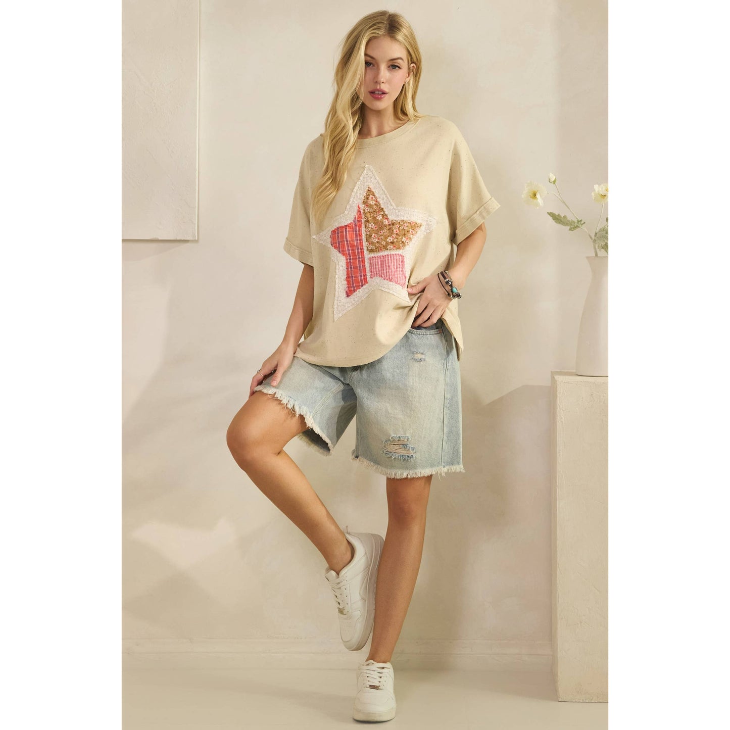 Sage + Fig - PRAIRIE STAR PATCHWORK TOP (ST8460)