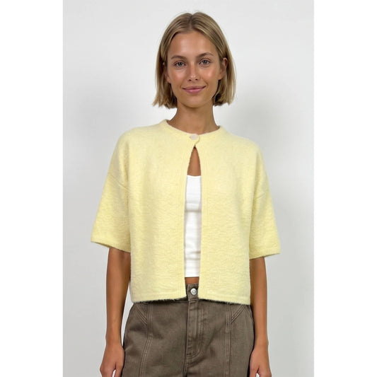 Twentifourth - TF26-0065 - One button short sleeve cardigan