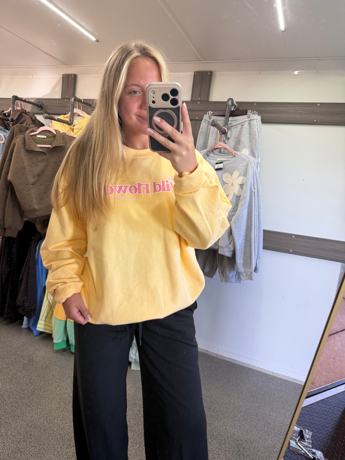 Wild Flower Crewneck