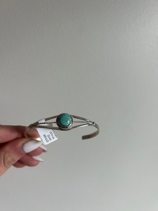 Kingman Turquoise Cuff Bracelet