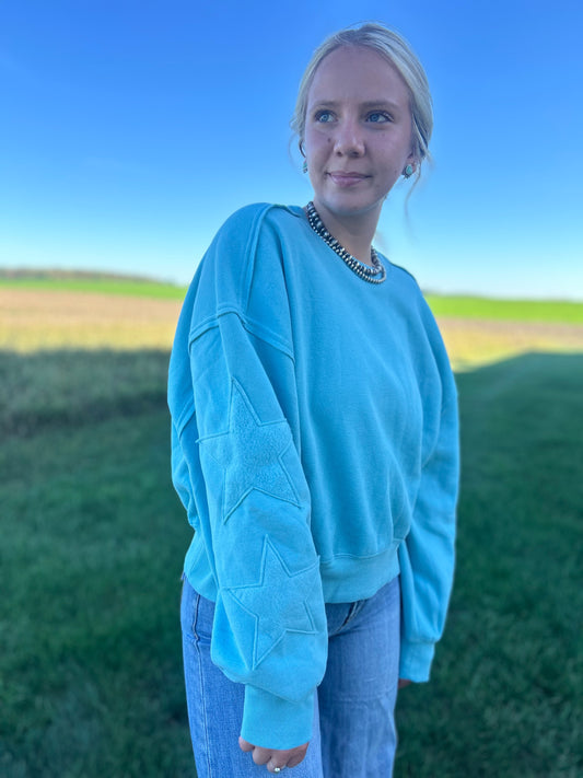 Blue Star Sweatshirt