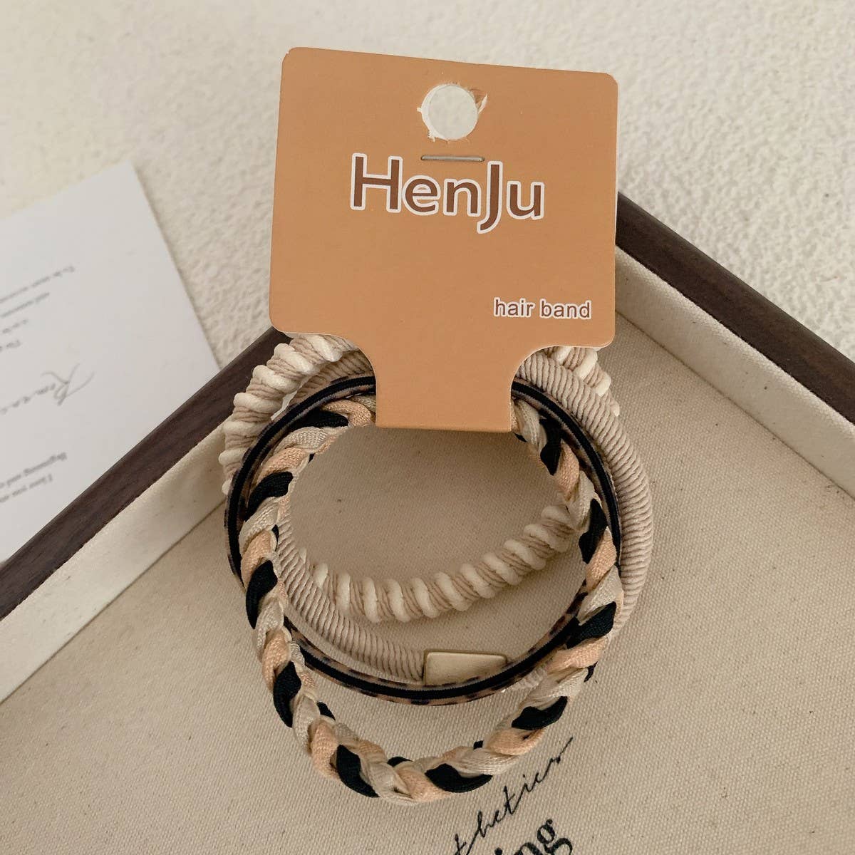 ACCITY - SOFT, ELASTIC AND SIMPLE HAIR TIES_CWAHA07129
