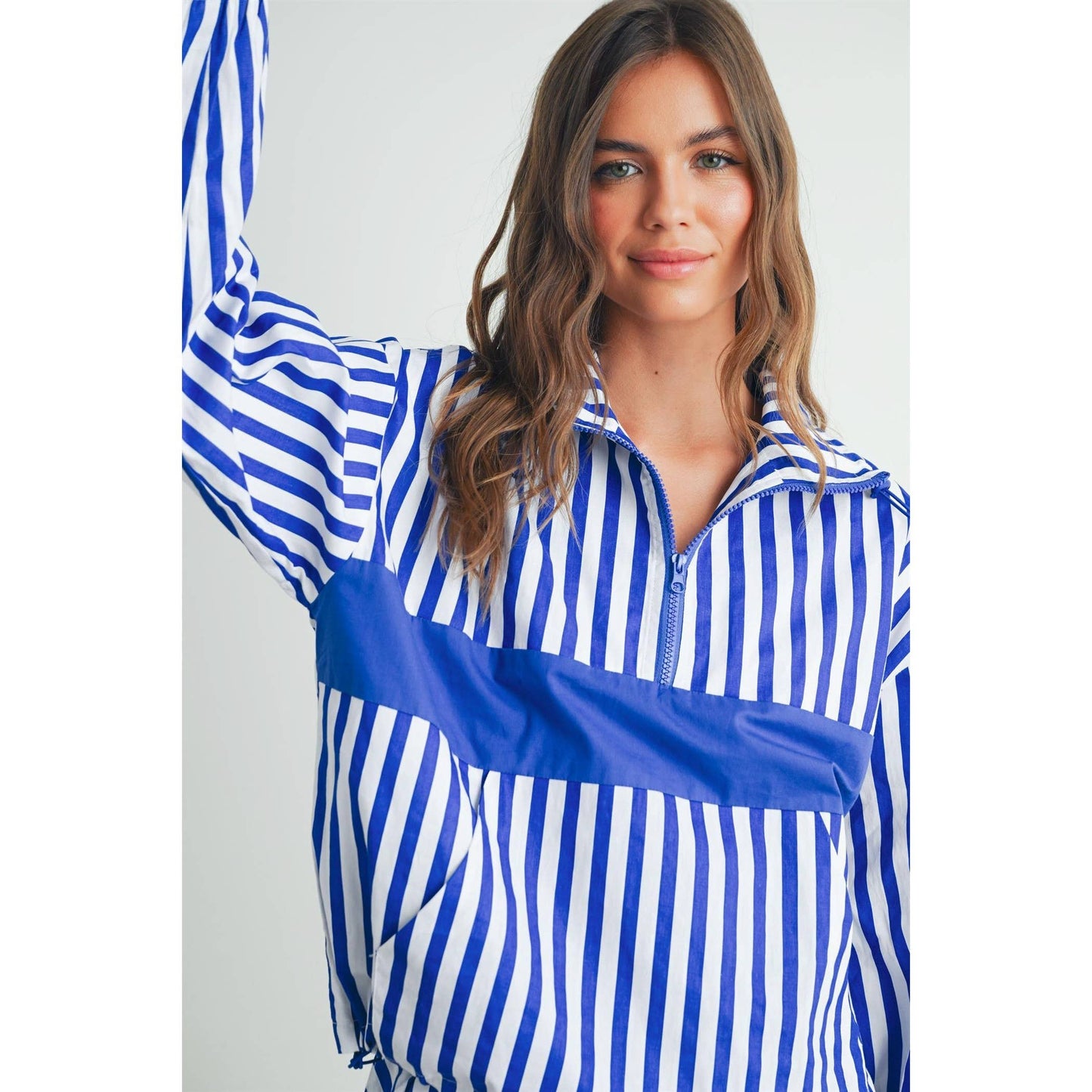 BUTTERMELON - Drawstring Turtleneck Jacket - BMT7533