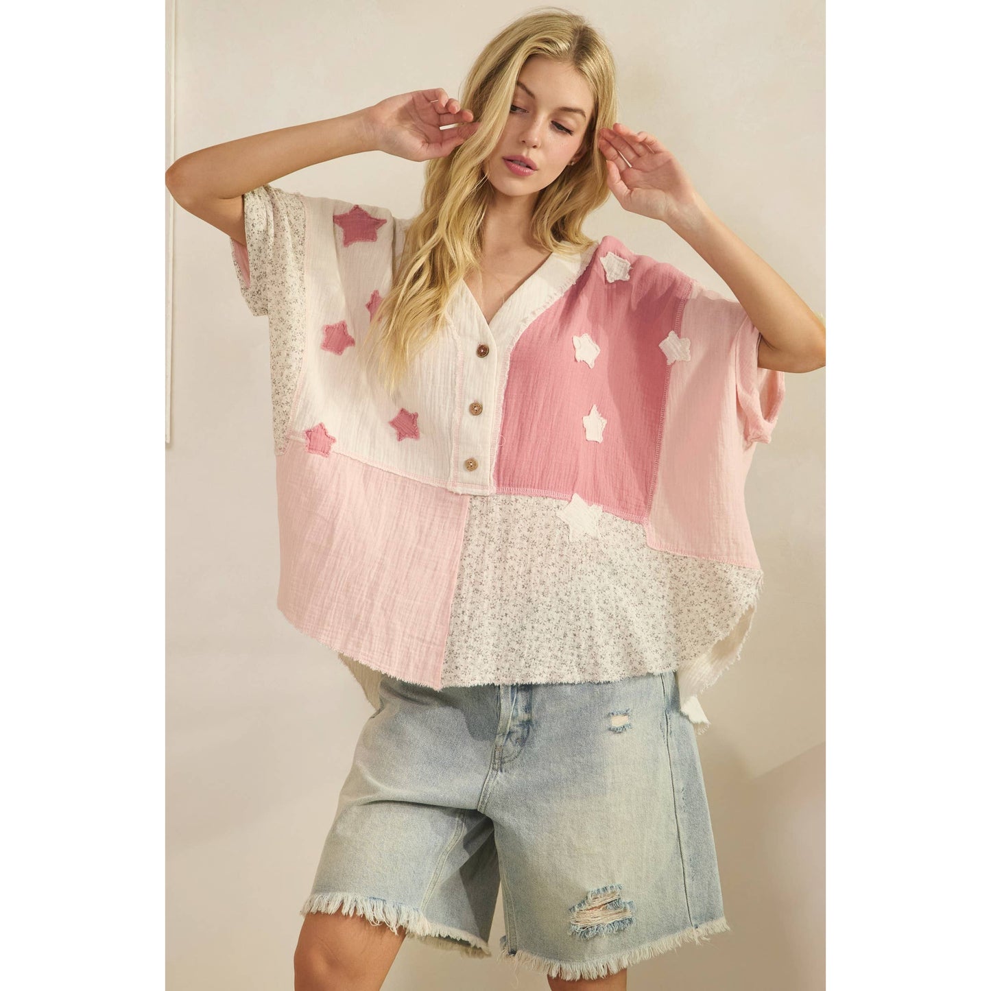 Sage + Fig - PATCHWORK STAR CRUSH (ST7631)