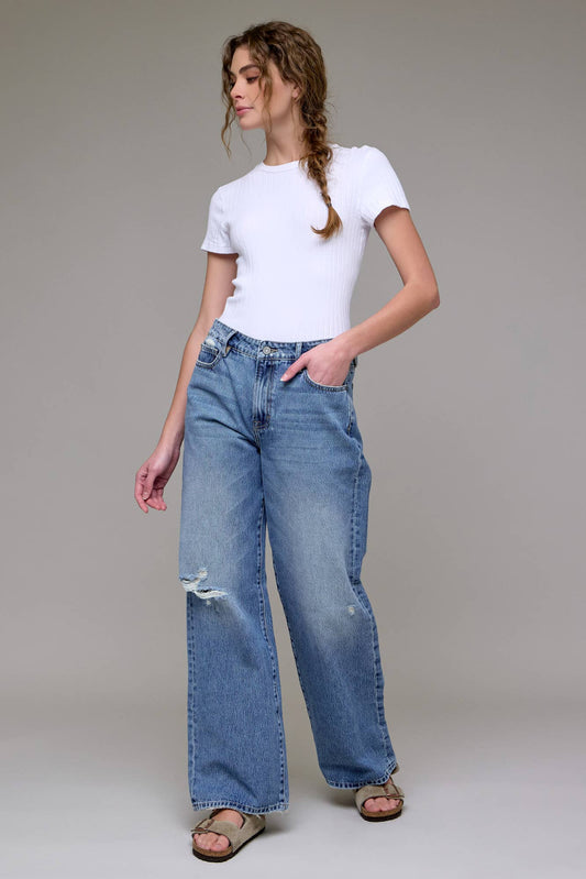 Medium Wash Classic Relaxed Dad Jean