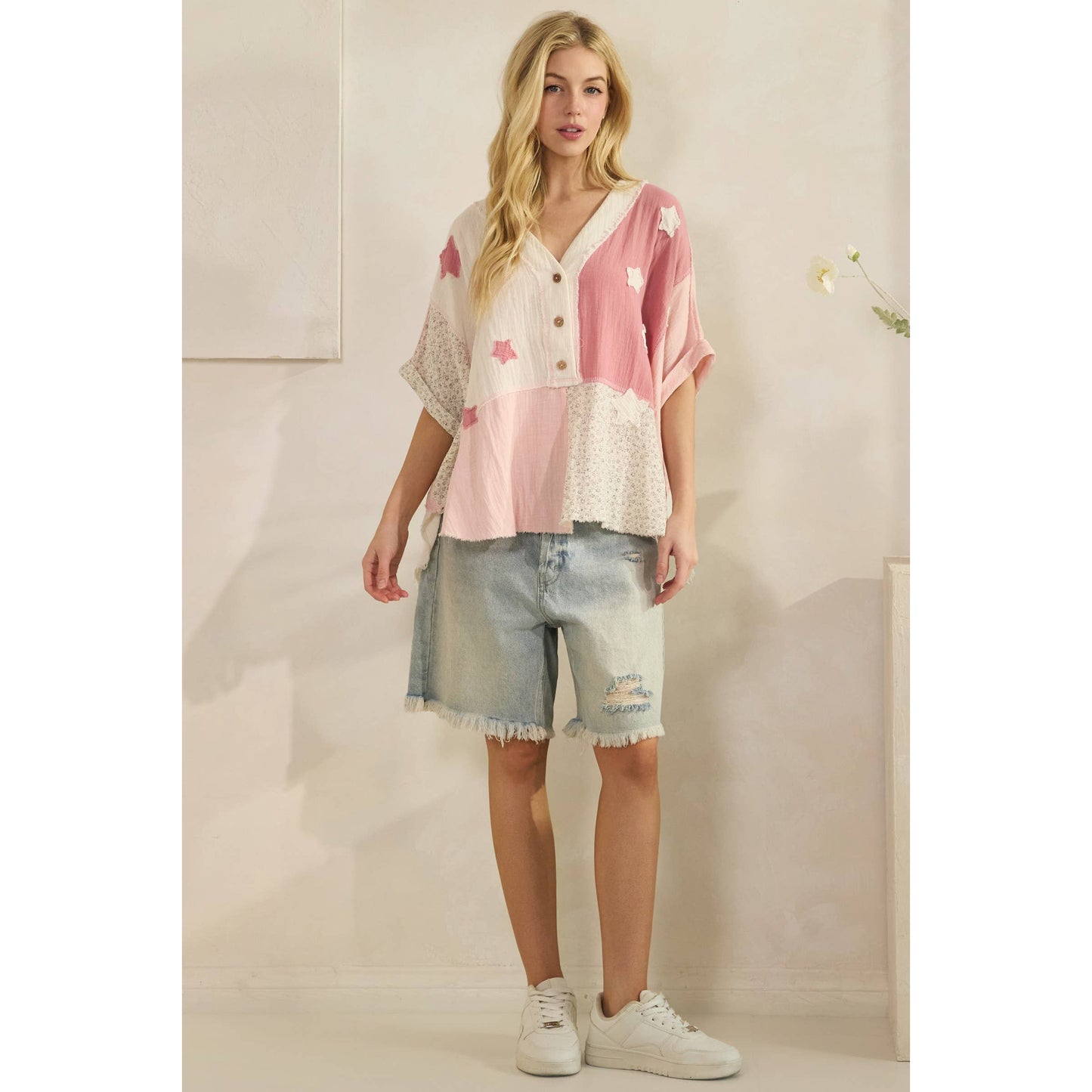 Sage + Fig - PATCHWORK STAR CRUSH (ST7631)