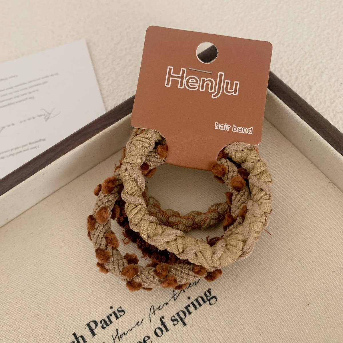ACCITY - SOFT, ELASTIC AND SIMPLE HAIR TIES_CWAHA07129