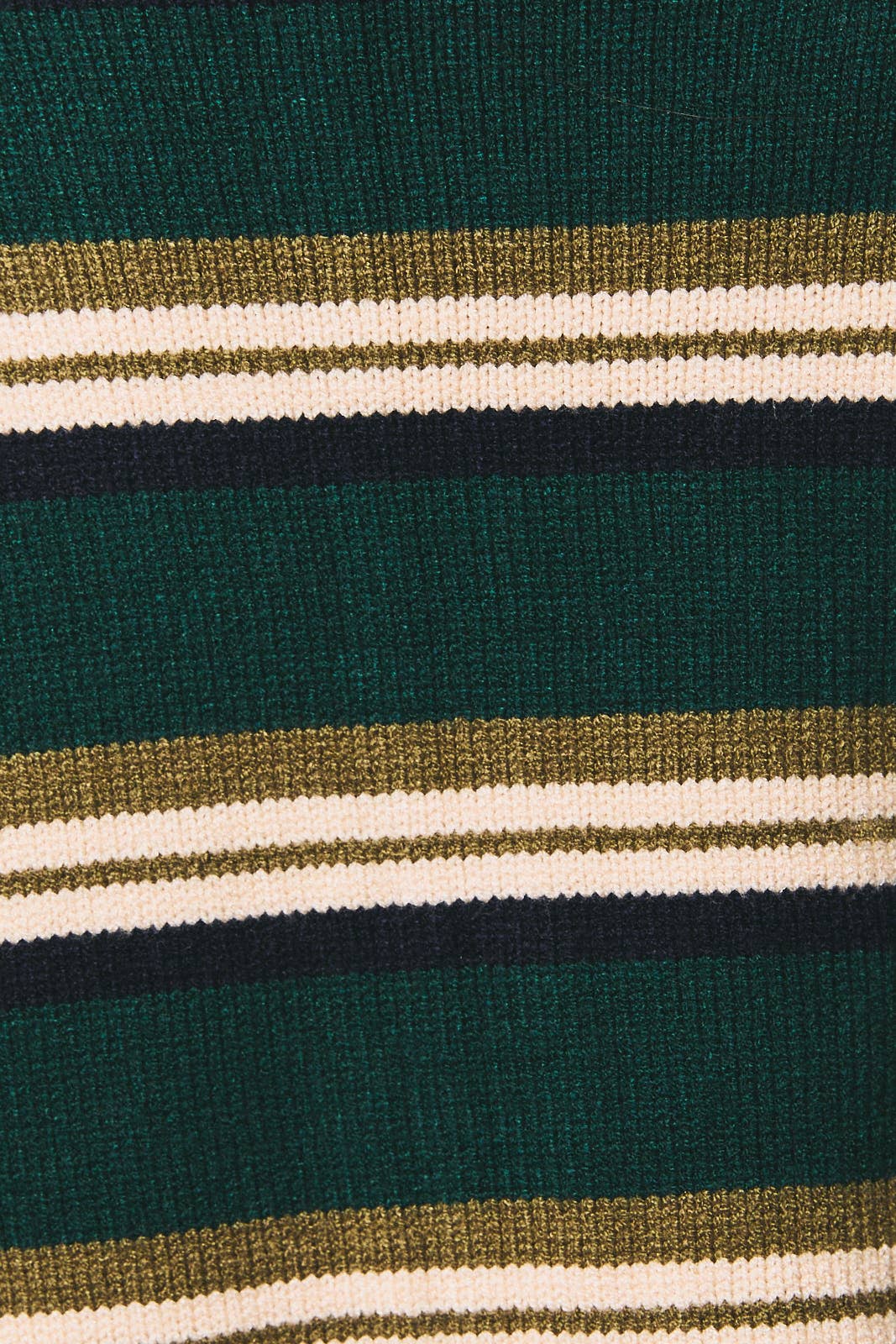 LE LIS - ROLL HEM BUTTONS DETAIL STRIPED CARDIGAN