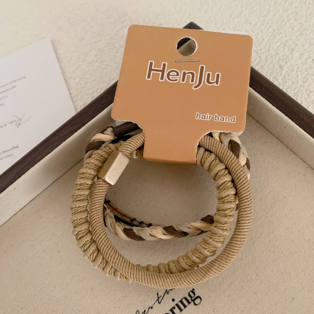 ACCITY - SOFT, ELASTIC AND SIMPLE HAIR TIES_CWAHA07129