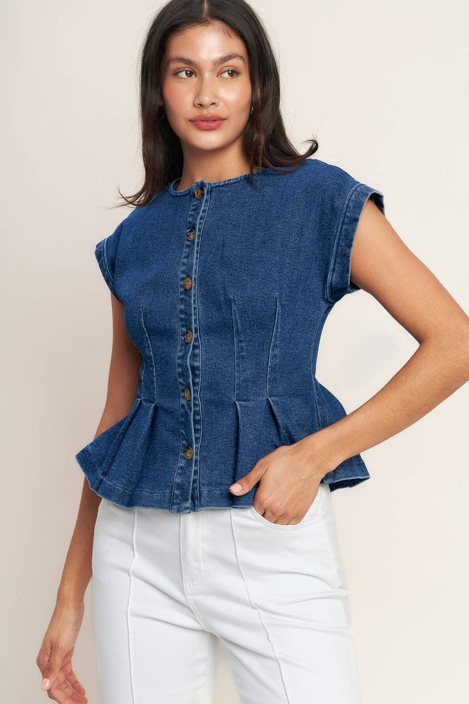 Denim Top