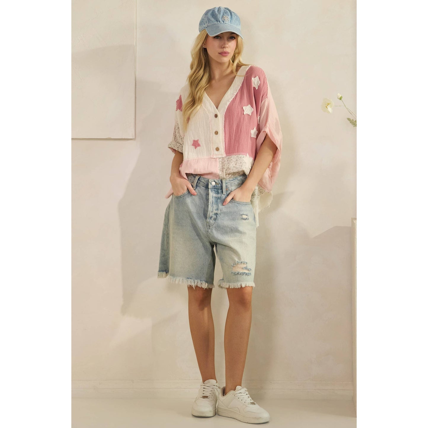 Sage + Fig - PATCHWORK STAR CRUSH (ST7631)